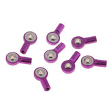 Max M3 Link Rod End Ball Joint for 1/10 Redcat HPI HSP Traxxas RC Trucks Purple
