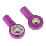 Max M3 Link Rod End Ball Joint for 1/10 Redcat HPI HSP Traxxas RC Trucks Purple