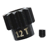 Max Steel 32DP 3.175mm 9T/10T/11T/12T/13T/14T/15T Motor Gear for 1/10 RC Car 12T