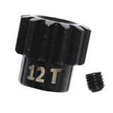 Max Steel 32DP 3.175mm 9T/10T/11T/12T/13T/14T/15T Motor Gear for 1/10 RC Car 12T