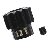 Max Steel 32DP 3.175mm 9T/10T/11T/12T/13T/14T/15T Motor Gear for 1/10 RC Car 12T