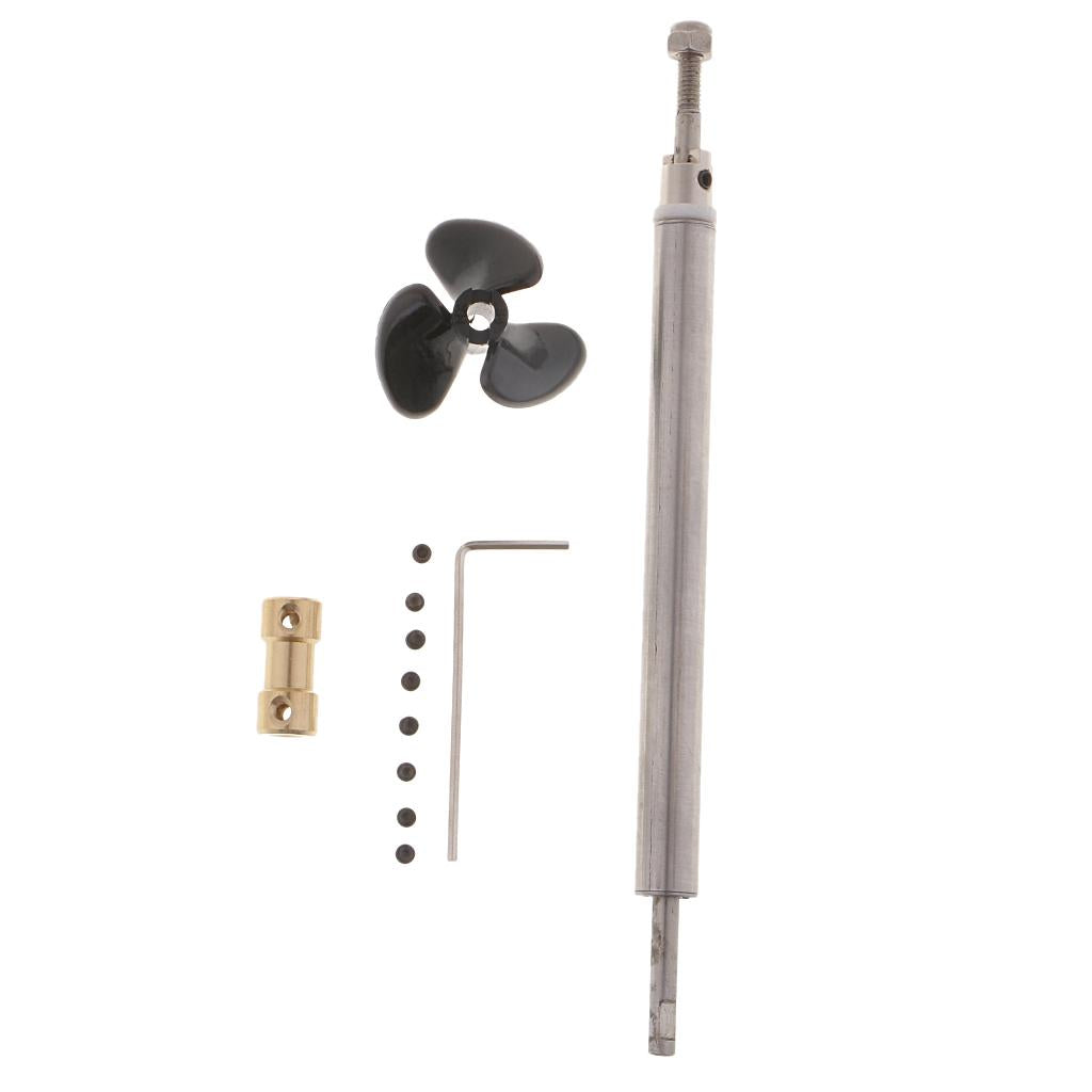Max RC Model Boat 3mm Ship Drive Shaft Coupler Propeller Sleeve Gasket Set D