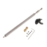 Max RC Boat Ship Parts Metal 10cm Drive Shaft System Set for 3mm motor shaft