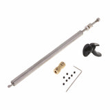 Max RC Boat Ship Parts Metal 10cm Drive Shaft System Set for 3.17mm motor shaft