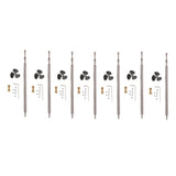 Max RC Boat Model Part Drive Shaft,Coupler,Propeller,Sleeve,Gasket 3mm to 2mm