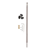 Max 3mm RC Ship Drive Shaft+Motor Coupler+Propeller+Sleeve+Seal Set 3.17mm Shaft