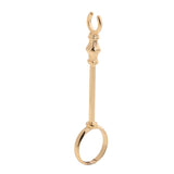 Max Metal Ring Hand Finger Cigarette Holder Rack for Smoking Accessory Golden