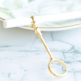 Max Metal Ring Hand Finger Cigarette Holder Rack for Smoking Accessory Golden