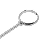 Max Metal Ring Hand Finger Cigarette Holder Rack for Smoking Accessory Silver M