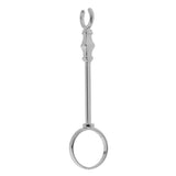 Max Metal Ring Hand Finger Cigarette Holder Rack for Smoking Accessory Silver M