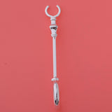 Max Metal Ring Hand Finger Cigarette Holder Rack for Smoking Accessory Silver M