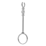 Max Metal Ring Hand Finger Cigarette Holder Rack for Smoking Accessory Silver M