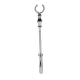 Max Metal Ring Hand Finger Cigarette Holder Rack for Smoking Accessory Silver M