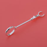 Max Metal Ring Hand Finger Cigarette Holder Rack for Smoking Accessory Silver M