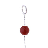 Max Fashion Cigarette Ring Holder with Agate Bead Hands Free Smoking Partner C