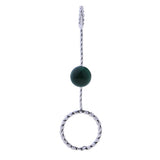 Max Fashion Cigarette Ring Holder with Agate Bead Hands Free Smoking Partner E