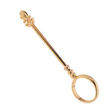 Max Metal Lady Smoker Smoking Cigarette Holder Finger Accessory Ring Golden