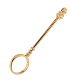 Max Metal Lady Smoker Smoking Cigarette Holder Finger Accessory Ring Golden