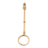 Max Metal Lady Smoker Smoking Cigarette Holder Finger Accessory Ring Golden