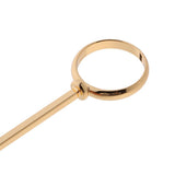 Max Smoking Cigarette Finger Ring Smoker Cigarette Hand Holder for Lady Golden