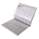 Max 200 Coin Currency Holder Collector Storage Money Pocket PU Album Book Brown