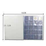 Max 200 Coin Currency Holder Collector Storage Money Pocket PU Album Book Brown