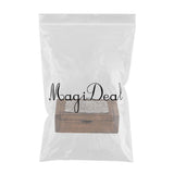 Max Handcrafted Thailand Mango Wood Toothpick Case Box Holder for Home / Hotel S