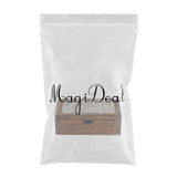 Max Handcrafted Thailand Mango Wood Toothpick Case Box Holder for Home / Hotel L