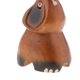 Max Thailand Elephant Wooden Statue Model Southeast Asia Style Home Decoration S