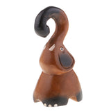 Max Thailand Elephant Wooden Statue Model Southeast Asia Style Home Decoration S