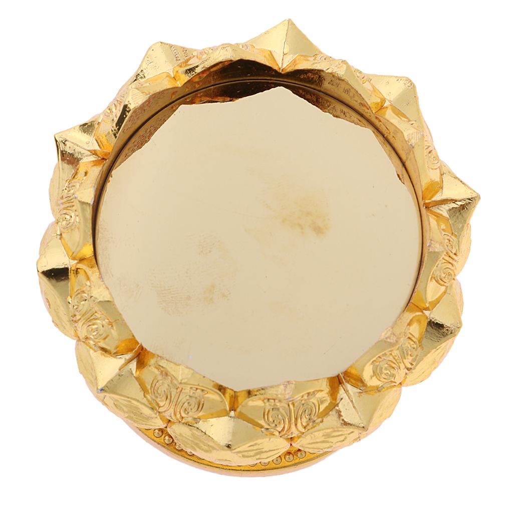 Max Tibet Buddhist Lotus Butter Candle Light Lamp Holder Base Burner 45mm