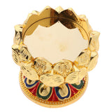 Max Tibet Buddhist Lotus Butter Candle Light Lamp Holder Base Burner 45mm