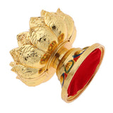 Max Tibet Buddhist Lotus Butter Candle Light Lamp Holder Base Burner 45mm