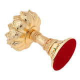 Max Tibet Buddhist Lotus Butter Candle Light Lamp Holder Base Burner 76mm