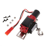 Max Steel Wired Automatic Winch for 1/10 RC Rock Crawler D90 SCX10 TRX-4 Black