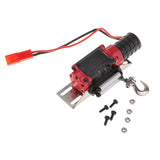 Max Steel Wired Automatic Winch for 1/10 RC Rock Crawler D90 SCX10 TRX-4 Black