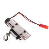 Max Steel Wired Automatic Winch for 1/10 RC Rock Crawler D90 SCX10 TRX-4 Black