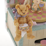 Max Wooden Carousel Music Box Retro Circus Musical Boxes Girls Gift