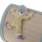Max Wooden Carousel Music Box Retro Circus Musical Boxes Girls Gift