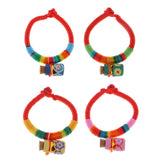 Max Rainbow Rope Bracelet for Kids Children Birthday Gifts Blue