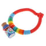 Max Rainbow Rope Bracelet for Kids Children Birthday Gifts Blue