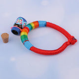 Max Rainbow Rope Bracelet for Kids Children Birthday Gifts Blue