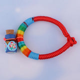 Max Rainbow Rope Bracelet for Kids Children Birthday Gifts Blue