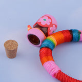 Max Rainbow Rope Bracelet for Kids Children Birthday Gifts Pink