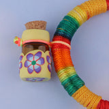 Max Rainbow Rope Bracelet for Kids Children Birthday Gifts Yellow