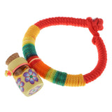 Max Rainbow Rope Bracelet for Kids Children Birthday Gifts Yellow
