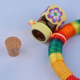 Max Rainbow Rope Bracelet for Kids Children Birthday Gifts Yellow