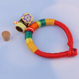 Max Rainbow Rope Bracelet for Kids Children Birthday Gifts Yellow