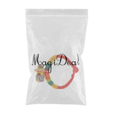 Max Rainbow Rope Bracelet for Kids Children Birthday Gifts Yellow