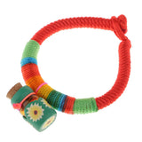 Max Rainbow Rope Bracelet for Kids Children Birthday Gifts Green